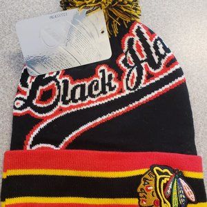 Gertex Chicago Blackhawks NHL Brand new Pom beanie/toque